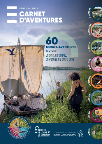Guide micro-aventures de l'office de Tourisme Briare Berry en Puissaye